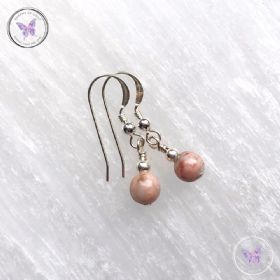 Classical Zebra Jasper Earrings